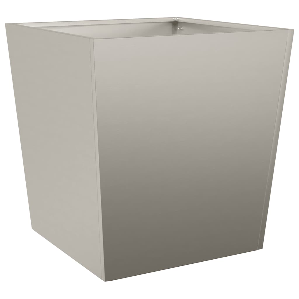 Garden Planters 2 pcs 50x50x50 cm Weathering Steel