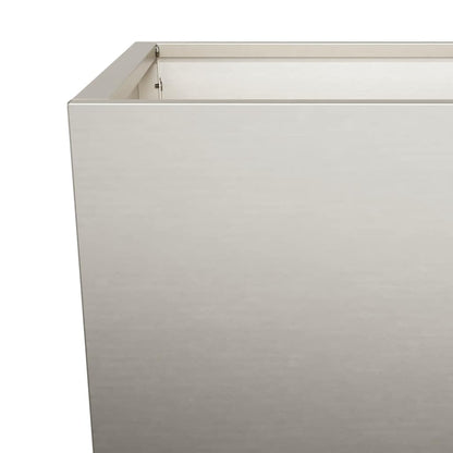 Garden Planter 35x35x75 cm Weathering Steel