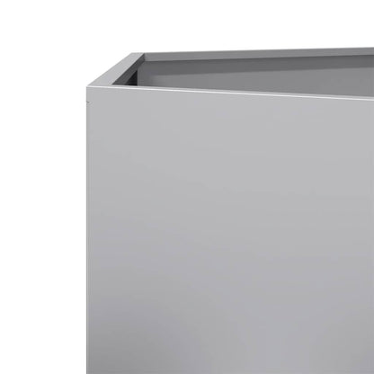 Garden Planter Hexagon 104x90x45 cm Galvanized Steel