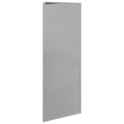 Garden Planter Triangular 30x26x75 cm Galvanized Steel