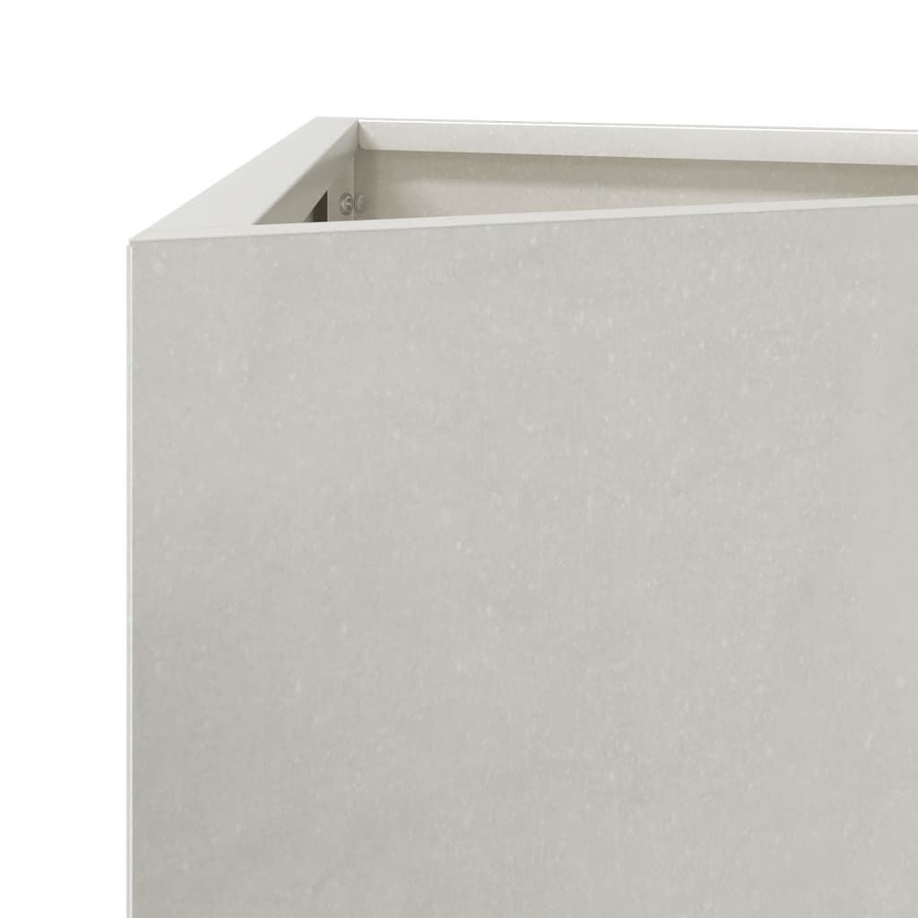 Garden Planter Triangular 40x34.5x75 cm Stainless Steel