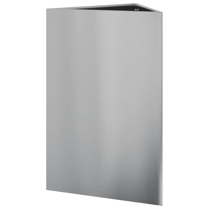 Garden Planters 2 pcs Triangular 50x43x75 cm Galvanized Steel