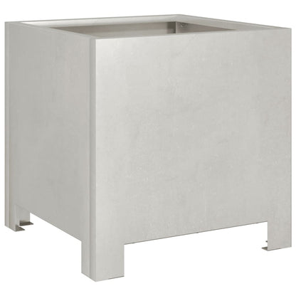 Garden Planters 2 pcs 30x30x30 cm Stainless Steel