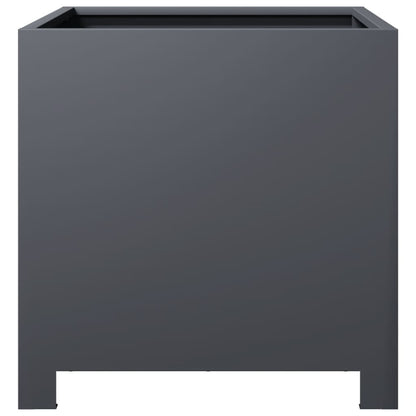 Garden Planter Anthracite 40x40x40 cm Steel