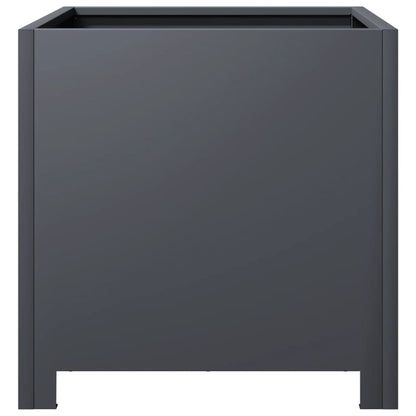 Garden Planter Anthracite 40x40x40 cm Steel