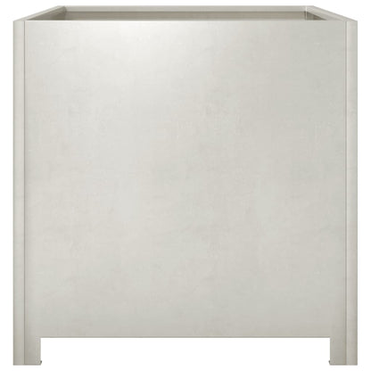 Garden Planter 50x50x50 cm Stainless Steel