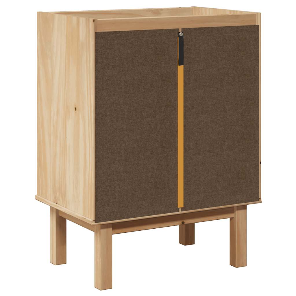 Bathroom Sink Cabinet OTTA 59x40x80 cm Solid Wood Pine