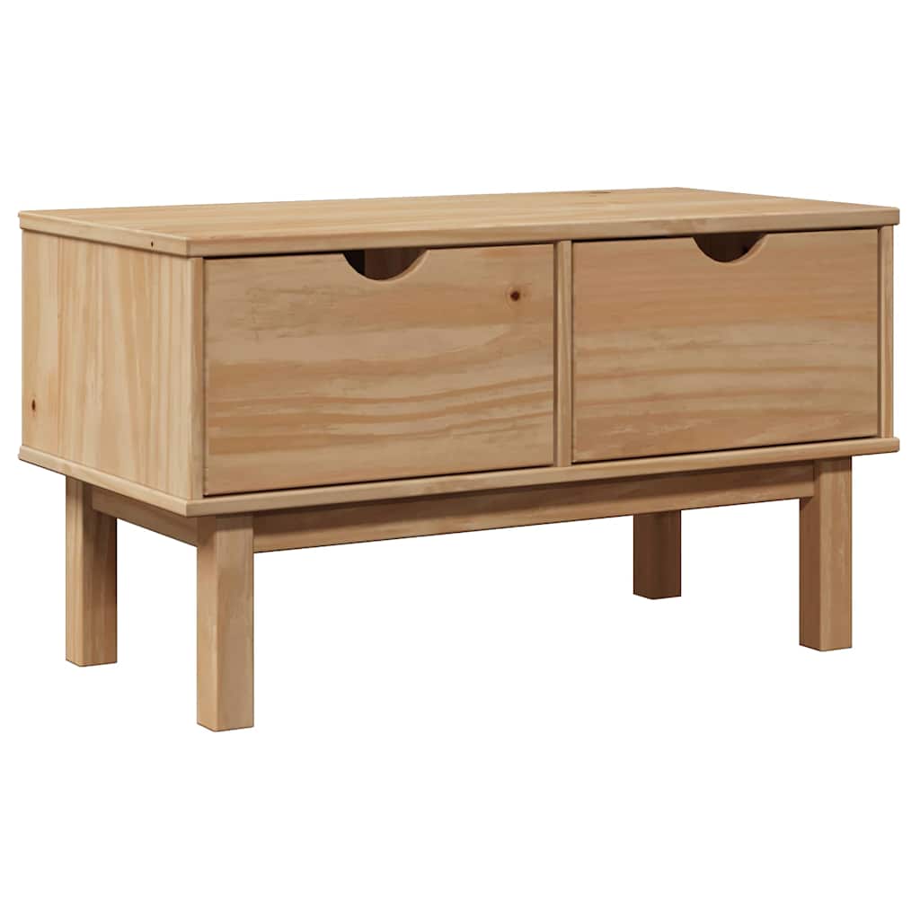 Hallway Bench OTTA 80x40x45 cm Solid Wood Pine