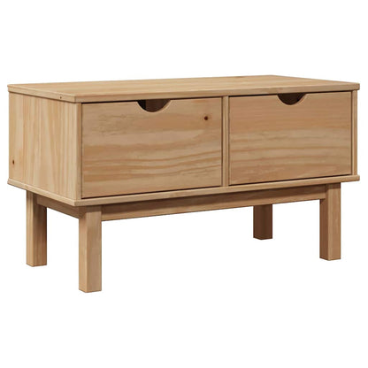 Hallway Bench OTTA 80x40x45 cm Solid Wood Pine