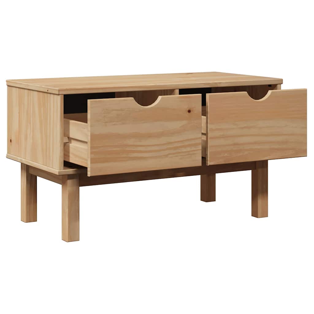 Hallway Bench "OTTA" 80x40x45 cm Solid Wood Pine