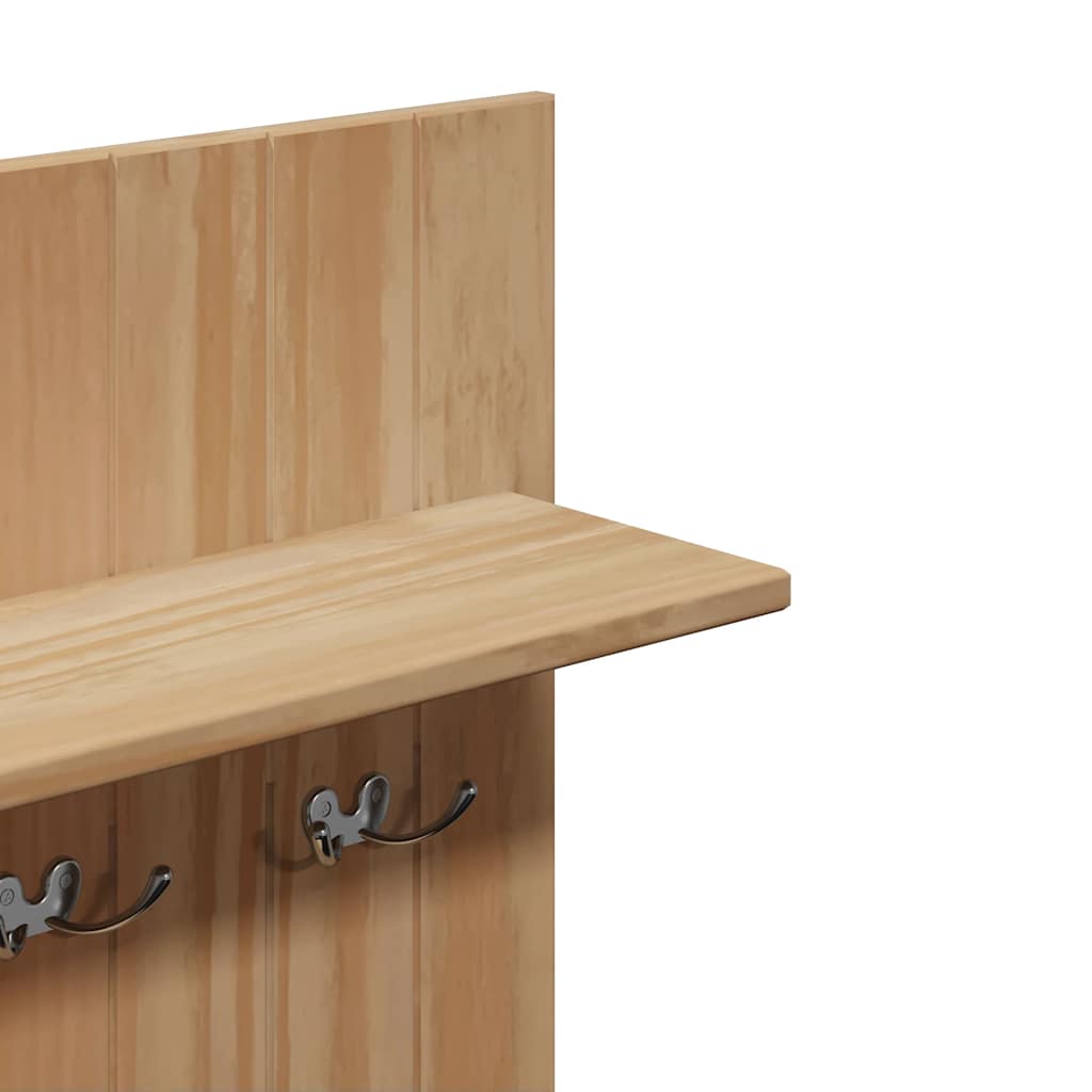 Hall Unit OTTA 50x40x160 cm Solid Wood Pine