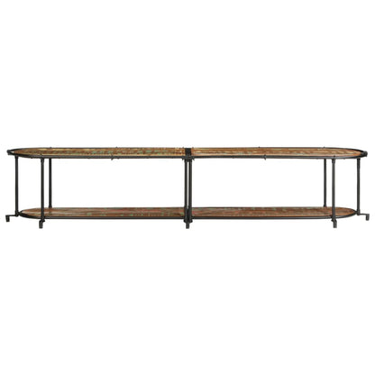 TV Cabinet 200x42x40 cm Solid Wood Reclaimed