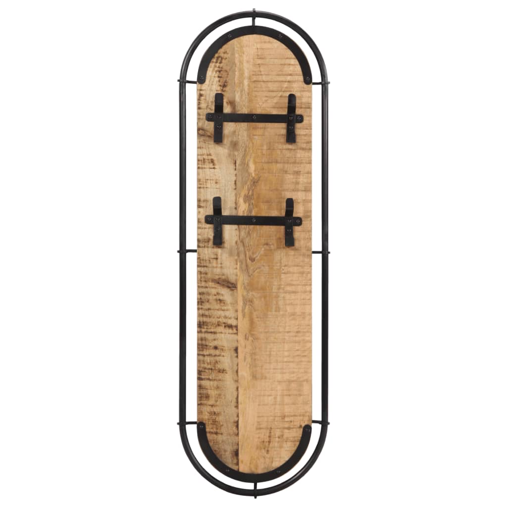 Wall-mounted Coat Racks with 4 Hooks 2 pcs