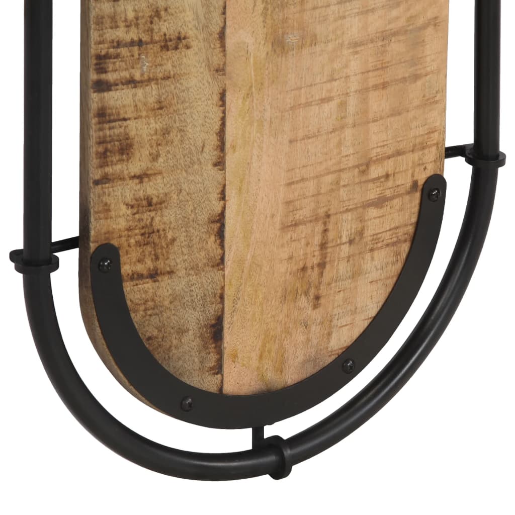 Wall-mounted Coat Racks with 4 Hooks 2 pcs