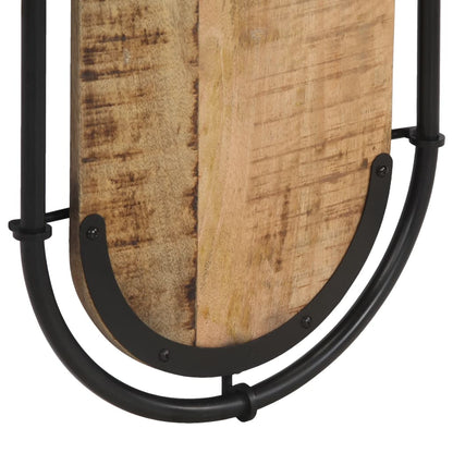 Wall-mounted Coat Racks with 4 Hooks 2 pcs
