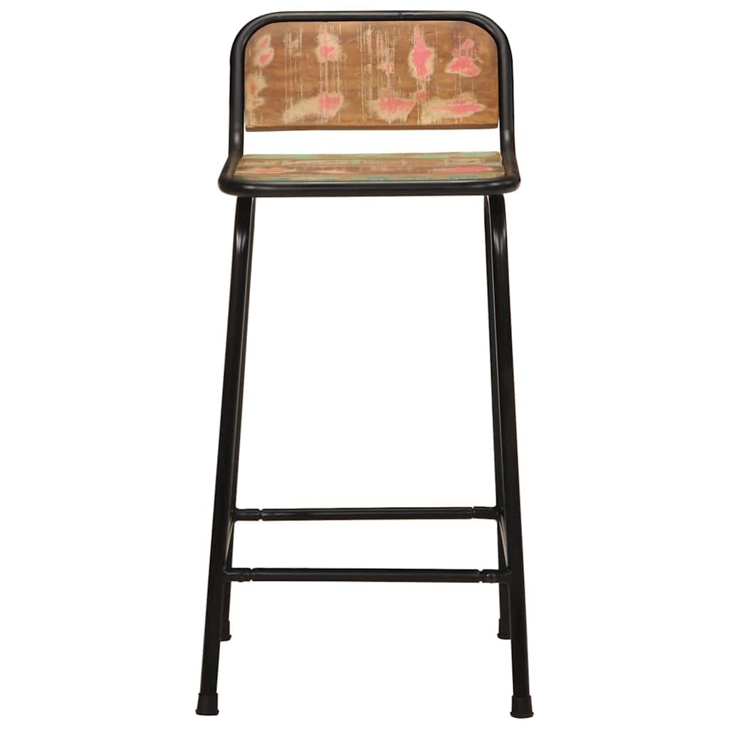 Bar Stools 4 pcs 46x35,5x80 cm Solid Wood Reclaimed