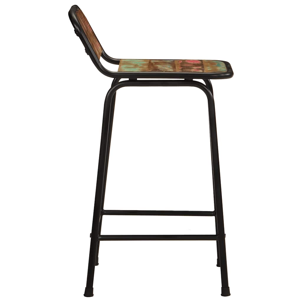Bar Stools 4 pcs 46x35,5x80 cm Solid Wood Reclaimed