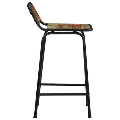 Bar Stools 4 pcs 46x35,5x80 cm Solid Wood Reclaimed