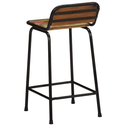 Bar Stools 4 pcs 46x35,5x80 cm Solid Wood Reclaimed