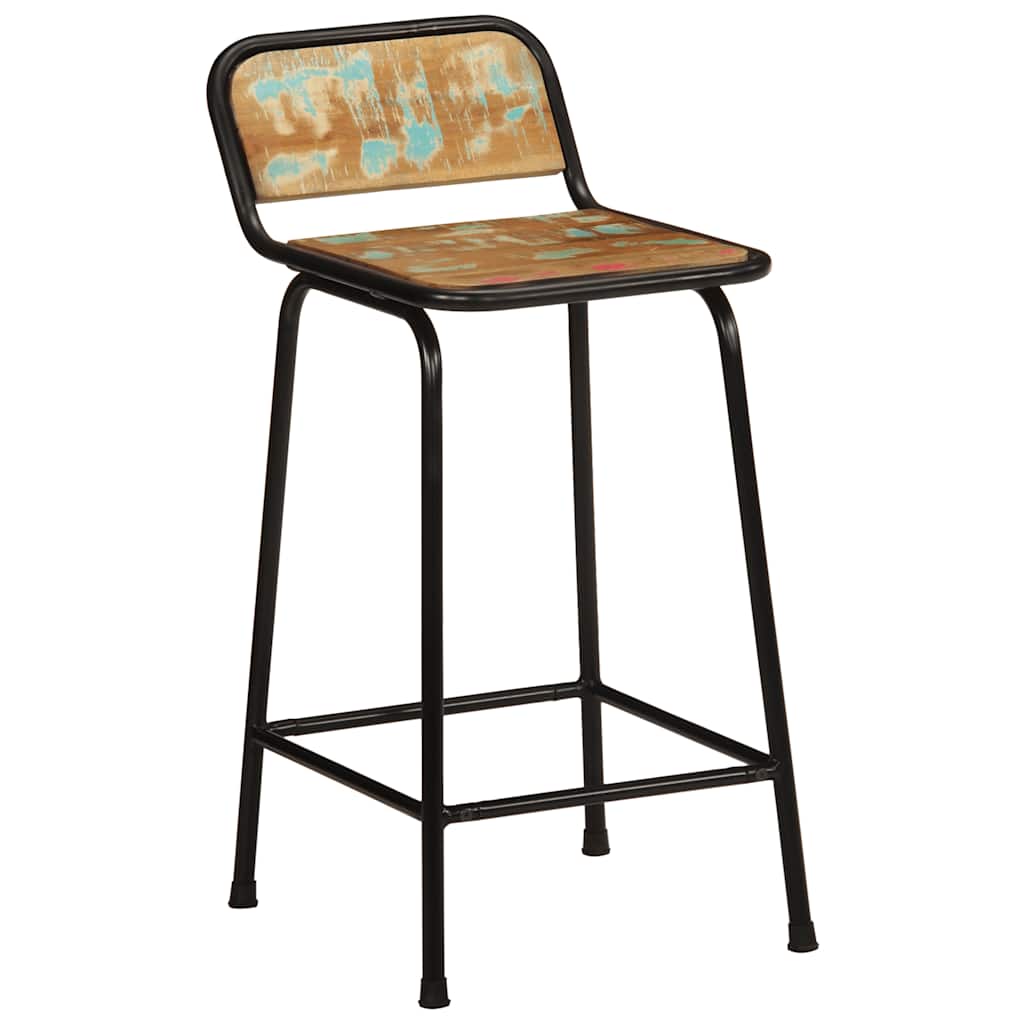 Bar Stools 4 pcs 46x35,5x80 cm Solid Wood Reclaimed