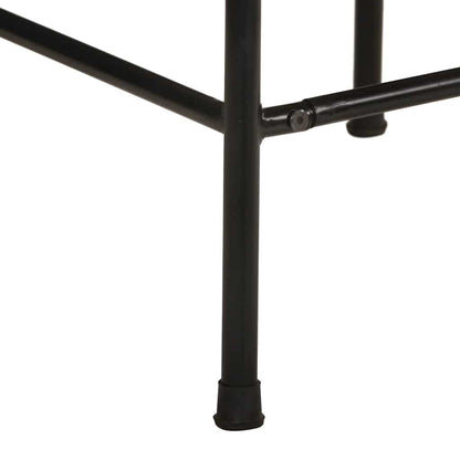 Bar Stools 4 pcs 46x35,5x70 cm Solid Wood Rough Mango
