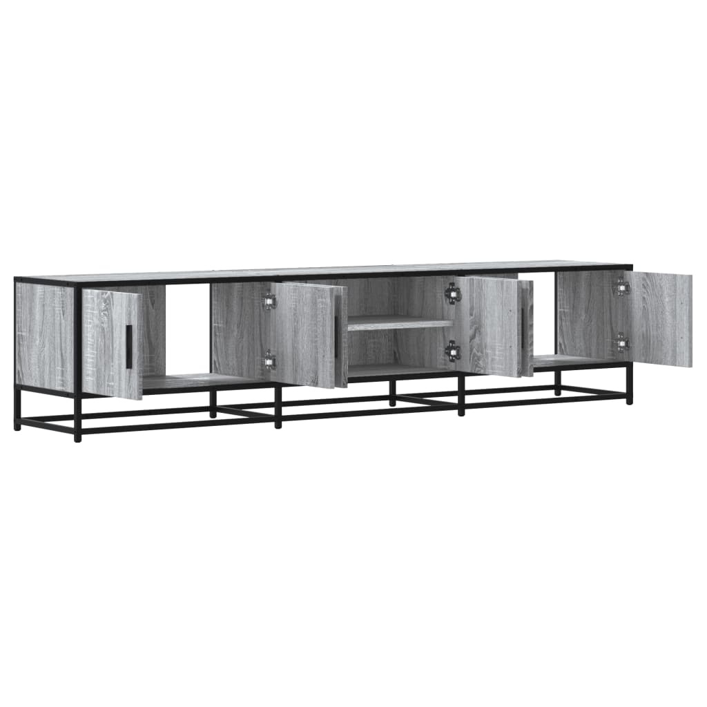 TV Cabinet Grey Sonoma 180x35x41 cm Engineered Wood