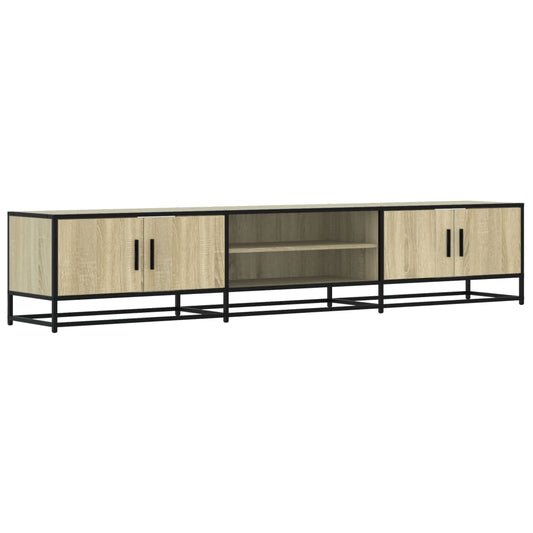 TV Cabinet Sonoma Oak 210x35x41 cm Engineered Wood
