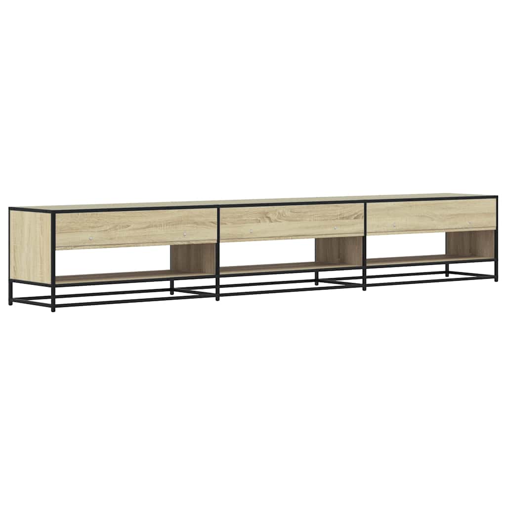 TV Cabinet Sonoma Oak 270x40x46 cm Engineered Wood