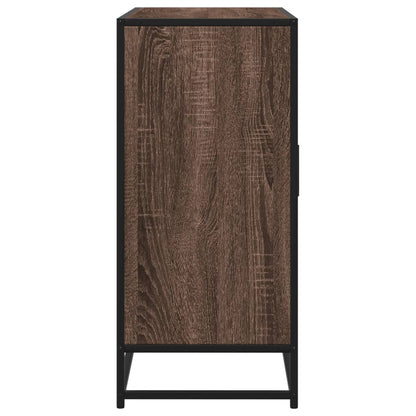 Sideboard Brown Oak 92x35x76 cm Engineered Wood
