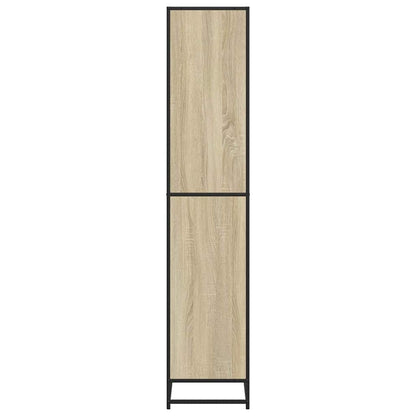 Bookcase Sonoma Oak 80.5x35x170.5 cm Engineered Wood