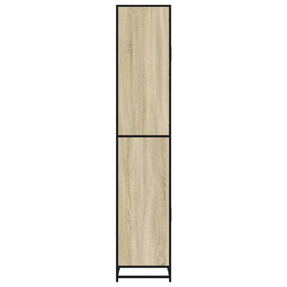 Bathroom Cabinet Sonoma Oak 35x37.5x188.5 cm