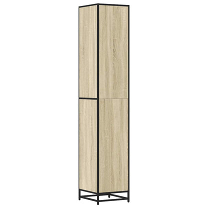 Bathroom Cabinet Sonoma Oak 35x37.5x188.5 cm