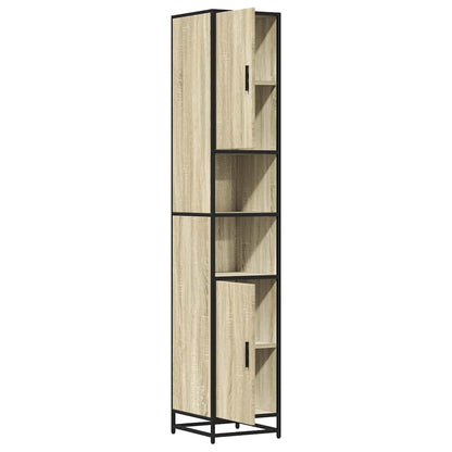 Bathroom Cabinet Sonoma Oak 35x37.5x188.5 cm