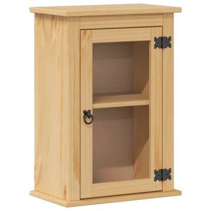 Bathroom Wall Cabinet "Corona" 45x27x64,5 cm Solid Wood Pine