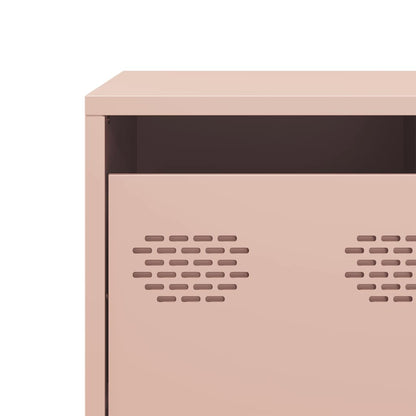 TV Cabinet Pink 101,5x39x43,5 cm Cold-rolled Steel