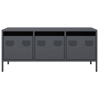 TV Cabinet Anthracite 101,5x39x43,5 cm Cold-rolled Steel