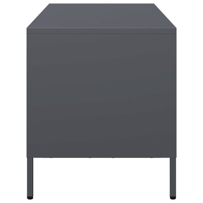 TV Cabinet Anthracite 101,5x39x43,5 cm Cold-rolled Steel