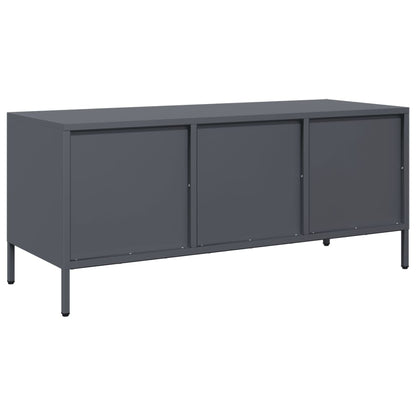 TV Cabinet Anthracite 101,5x39x43,5 cm Cold-rolled Steel