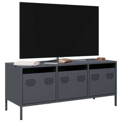 TV Cabinet Anthracite 101,5x39x43,5 cm Cold-rolled Steel