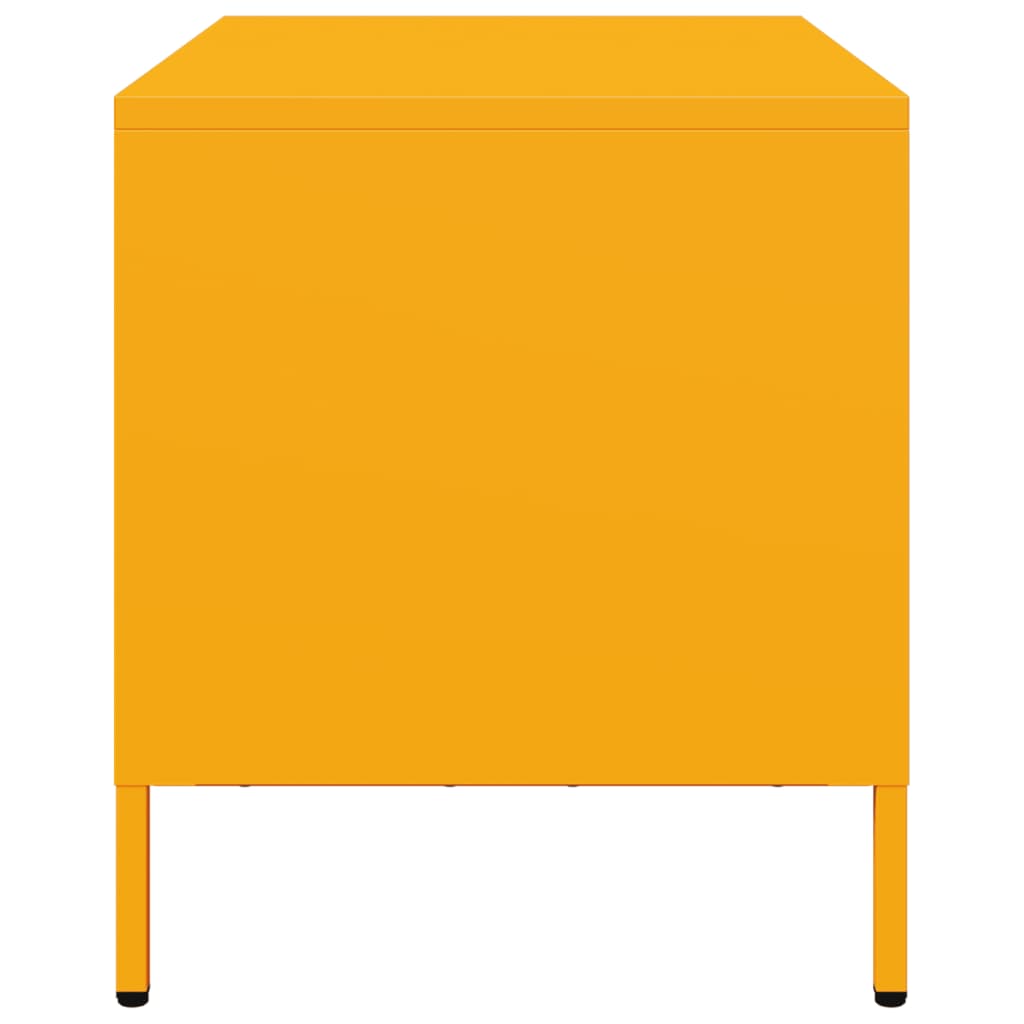 TV Cabinet Mustard Yellow 68x39x43,5 cm Cold-rolled Steel