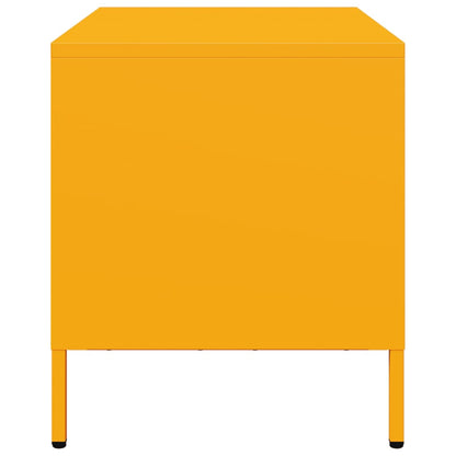 TV Cabinet Mustard Yellow 68x39x43,5 cm Cold-rolled Steel