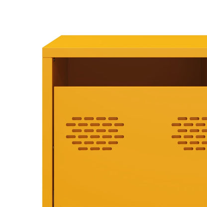 TV Cabinet Mustard Yellow 68x39x43,5 cm Cold-rolled Steel