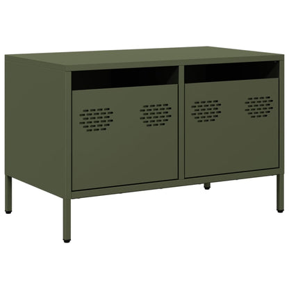 TV Cabinet Olive Green 68x39x43,5 cm Cold-rolled Steel