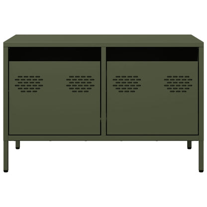 TV Cabinet Olive Green 68x39x43,5 cm Cold-rolled Steel