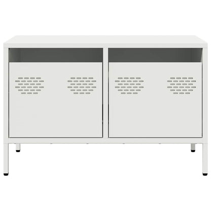 TV Cabinet White 68x39x43.5 cm Cold-rolled Steel