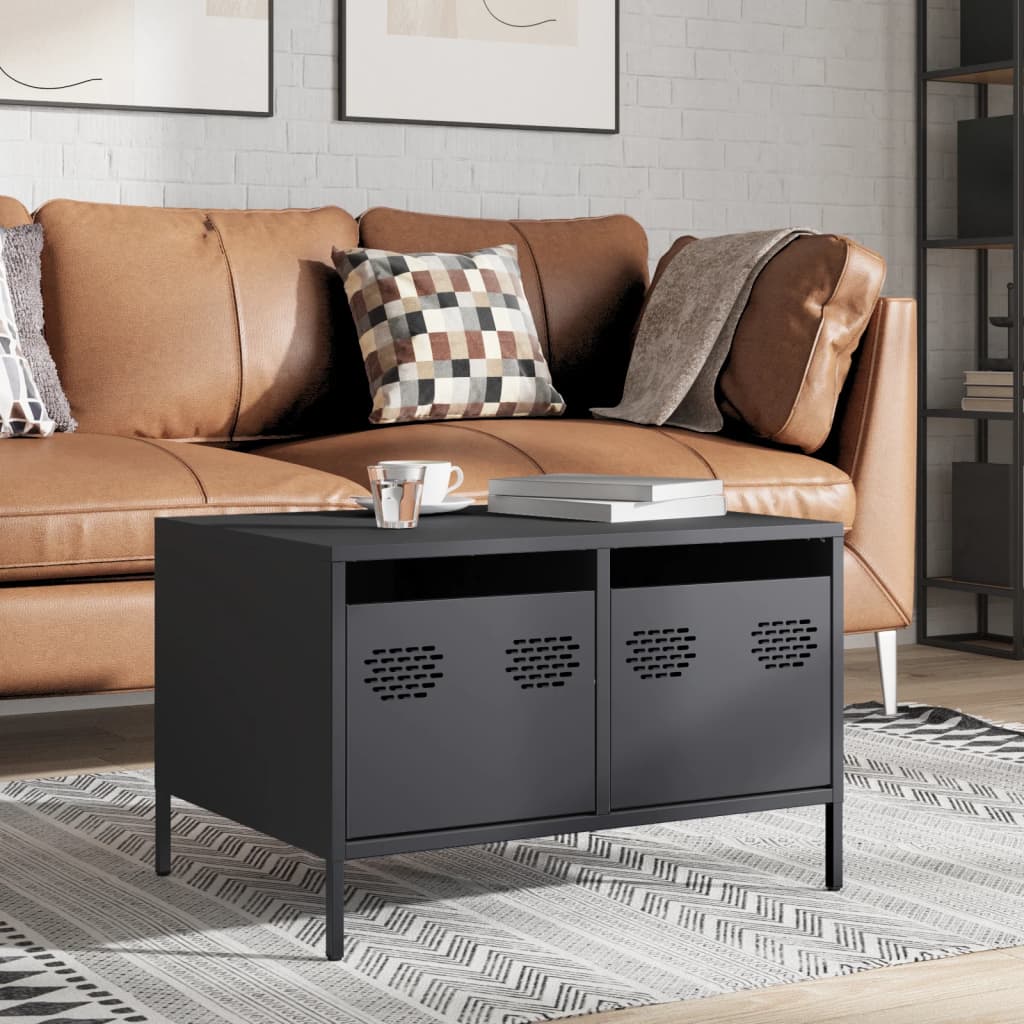 TV Cabinet Anthracite 68x50x43,5 cm Cold-rolled Steel