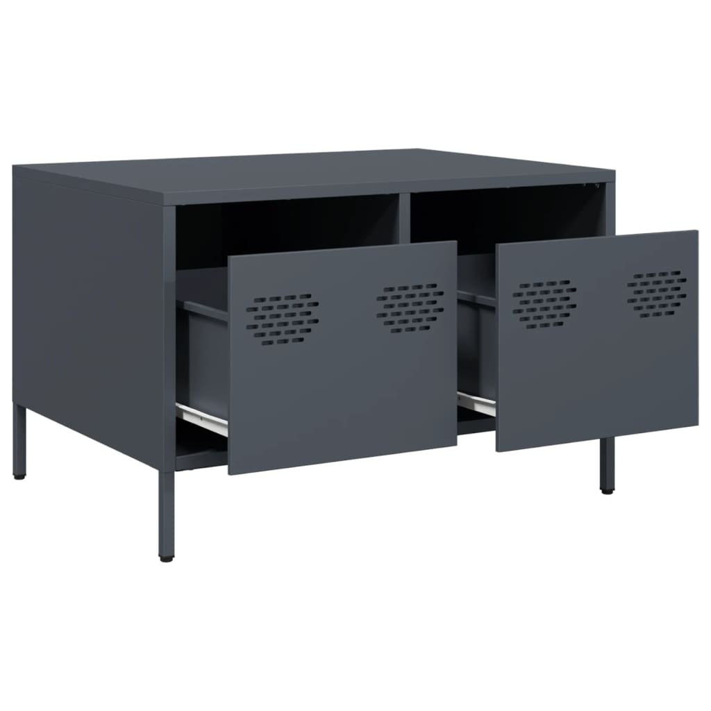 TV Cabinet Anthracite 68x50x43,5 cm Cold-rolled Steel