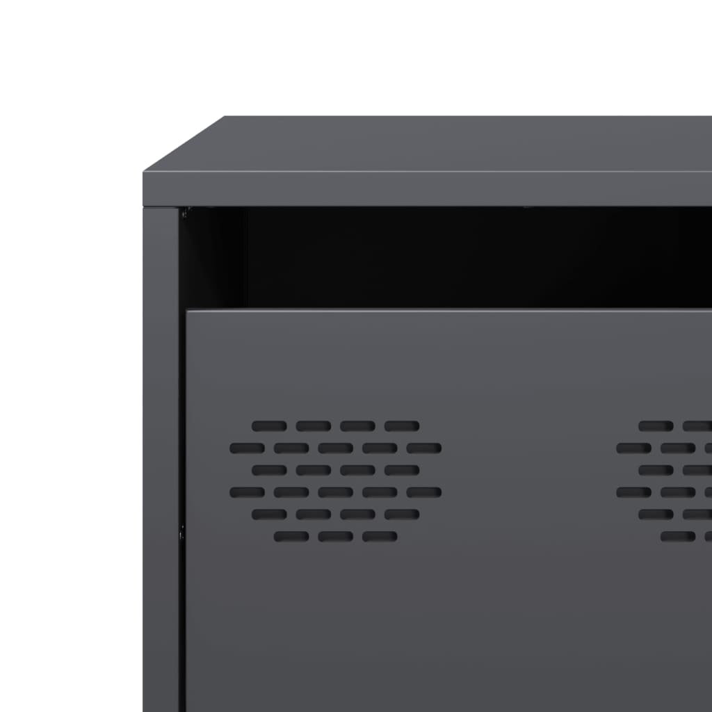 TV Cabinet Anthracite 68x50x43,5 cm Cold-rolled Steel