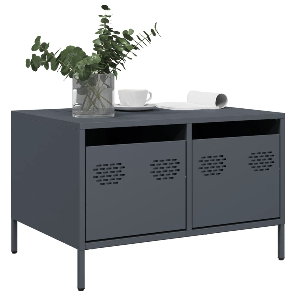 TV Cabinet Anthracite 68x50x43,5 cm Cold-rolled Steel
