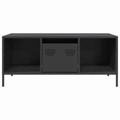 Coffee Table Black 101,5x50x43,5 cm Cold-rolled Steel